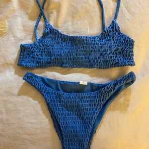Blue Bikini Swimsuit